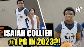 Is Isaiah Collier The BEST Point Guard In 2023?! | Georgia Elite Fall League Highlights