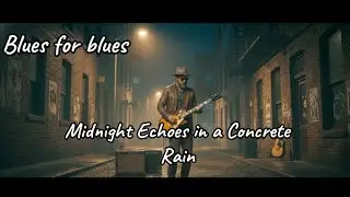 Midnight Echoes in a Concrete Rain BLUES - blues 