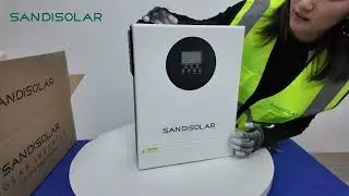 📦 Fresh from the Box: SANDISOLAR 6kW Hybrid Inverter!