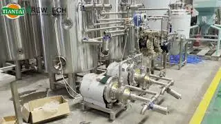 Auto CIP system made from Tiantai company Hubert