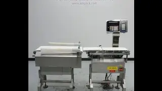 Used- Ishida DACS-V-012-SB/WP-1 Belt Checkweigher - stock # 71081009