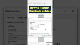 Say Goodbye to Duplicate Entries in Excel! | STOP Duplicates in MS Excel NOW!