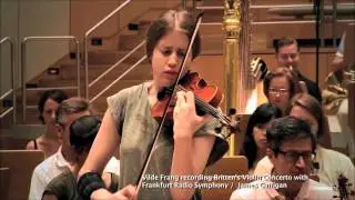 14 May: Vilde Frang plays Britten Violin Concerto with Hong Kong Sinfonietta 布列頓小提琴協奏曲