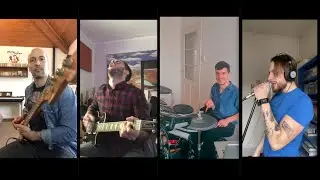 TIE YOUR MOTHER DOWN | Virtual Band | [Micro Concert #3] - CELLO vs GUITAR + Christian Bruni & LiUK