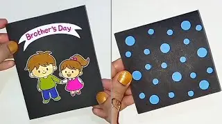 &lrm;DIY Brother's Day Card | Pop-up Card for Brother | Happy Brothers Day Greeting Card