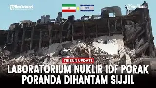 Laboratorium Nuklir Weizmann Hancur Diserang Rudal Iran, Video Rekamannya Beredar