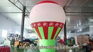 inflatable advertising ground balloon with logo for show