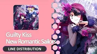 【Love Live! Sunshine!】Guilty Kiss - New Romantic Sailors - Line Distribution