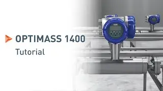 OPTIMASS 1400: Installation, commissioning and verification (ICV) | KROHNE Tutorials