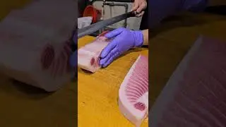 Satisfaction 📈🐟🥩#shorts #youtubeshorts #satisfying #art #food #usa #amerca #trending #mukbang
