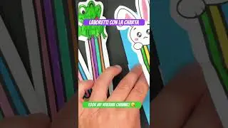 FAI DA TE: PENNA DI CARTA / Lavoretti con la carta / DIY #shortsvideo #lavoretti #easypapercraft