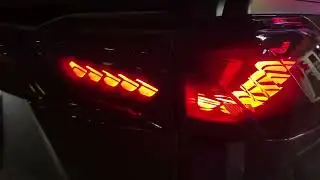 Plug and play Tail Lights Led Tail Lights Rear Lamp 2pcs For Toyota RAV4 2019-2025