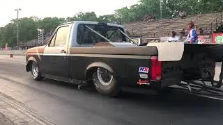 Quickest 7.3 Powerstroke 1/8th mile pass 5.01@142.81mph