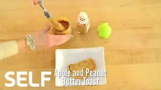 Apple Peanut Butter Toast