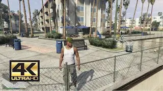 Outdoor running workout | Virtual Nature Landscape | Jogging | Treadmill | 4K | GTA V #1
