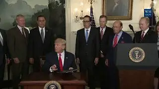 President Trump Signs a Memorandum Addressing China’s Intellectual Property Laws
