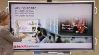 Sharp AQUOS BOARD Tutorial