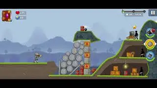 Boom Stick: Bazooka Puzzles - Levels 47-48