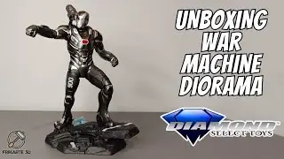 Unboxing War Machine Diorama | Avengers: Endgame Diamond Select Review!