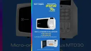Micro-ondas Electrolux 20L em Super Oferta #shorts #magalu