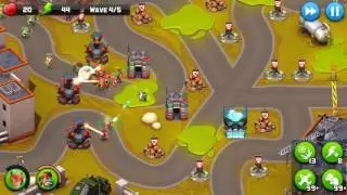 Alien Creeps TD walkthrough Level 48 Rad Rush for 3 stars Campaign gameplay