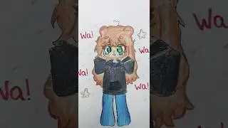 Cry For Me | Aesthetic Art & Emotional Creative Video | KidyWidy Art and Craft #shorts