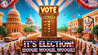 It&rsquo;s ELECTION! (Boogie Woogie, Woogie) 🗳️ | The Ultimate Democracy Dance-Off Parody 🔥🇺🇸
