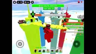 Trying to kill 1x1x1x1 boss in retro tower defense