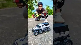 New Remote Control Tractor 🚜 & 4X4 Police Car Unboxing 😲