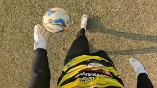 TESTEI MINHA LUVA NOVA COM A GOPRO (Treino de Goleiro em Primeira Pessoa)