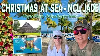 NCL Jade 7-Day Christmas at Sea! Caribbean Cruise vlog (Costa Maya & Harvest Caye)