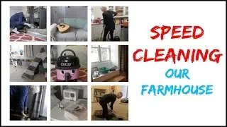 Speed cleaning (UK farmhouse) | UK Stay at Home Mum