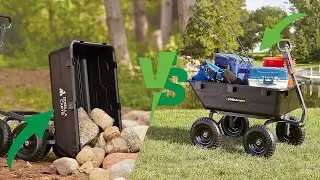 Gorilla Cart GCG 7 vs GOR6PS &ndash; The Best Garden Hauler?