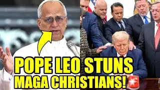 WATCH: Pope Leo CALLS OUT MAGA Christians In VIRAL MOMENT