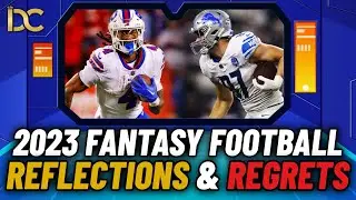 Reflecting on the 2023 Fantasy Football Season: Mistakes, Regrets and Lessons Learned