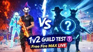 🔴PIXEL YT 👉 &ldquo;1v2 Guild Test 😈 | Free Fire MAX Live&rdquo; #Hindi #Bengali