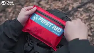 Rhino Rescue Small First Aid Kit - Ultralight Waterproof Medical Kit for