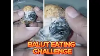 introducing BALUT dare to eat part 3🦆🥚 #viralshorts  #viralvideo  #trending