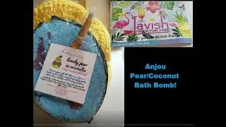 Coconut Pear Bath Bomb May 2018 Lavish Bath Box