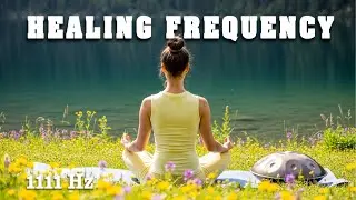 🌊 1111 Hz Healing Handpan | Deep Calm Meditation by the Lake