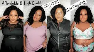 SHOP WITH ME.. ONLINE! FINDING SALES ON HIGH QUALITY PLUS SIZE CLOTHES! | CITY CHIC TRY-ON HAUL 2018