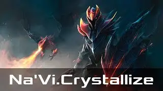 NaVi.Crystallize &mdash; Dragon Knight, Safe Lane (Jun 16, 2018) | Dota 2 patch 7.17 gameplay