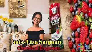 Berry Barley Product presentation/ by our chemical Engineer Mis liza sanjuan. Pro-Fit Universalcorp