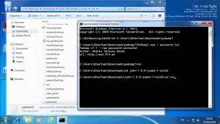 PwDump, John the ripper - Crack password nội bộ
