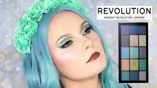 REVOLUTION RELOADED DEEP DIVE | СВОТЧИ И МАКИЯЖ | MAKEUP TUTORIAL
