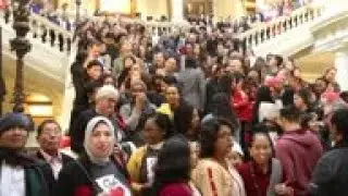 Refugees, immigrants rally at Georgia Capitol
