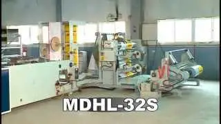 MDHL-32S- Fully Automatic DHL Courier Bags Making Machine