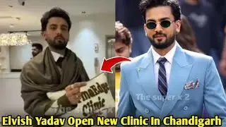 Elvish Yadav Open New Clinic In Chandigarh🤯Elvish Yadav Beats Stranger Things 
