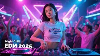 EDM #2025  - Future Rave & Drum & Bass Mix ⚡ | Night Chill EDM 2025