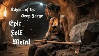 Echoes of the Deep Forge | Epic Blacksmith & Mining Folk Metal Ritual